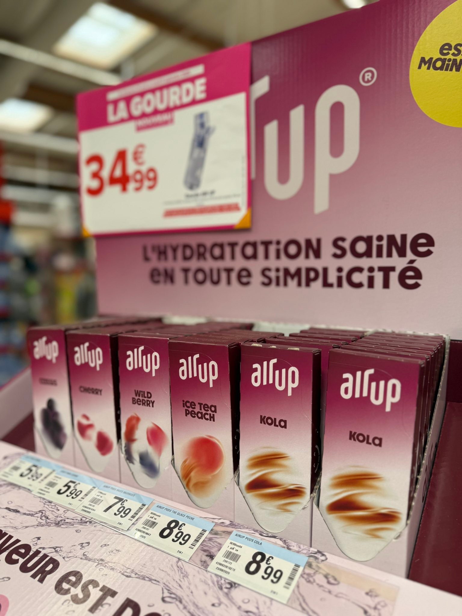 4 Capsules Aromatisées Air Up - Orange, Citron, Sprite - Compatibles Avec Tous Les Modèles - Conservation Longue Durée De La Saveur