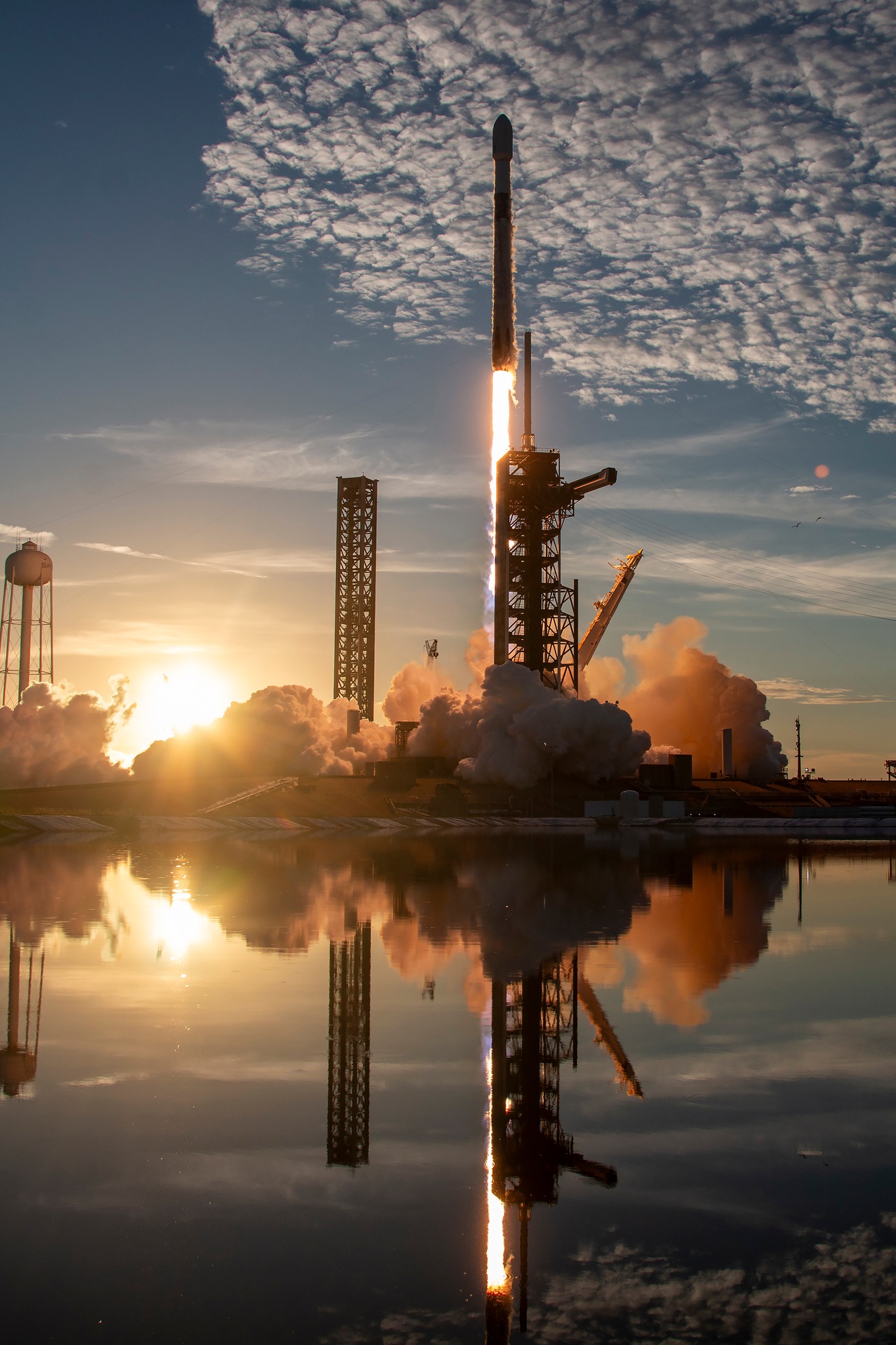 NASA's - A SpaceX Falcon 9 rocket carrying NASA’s IMAP (Interstellar ...