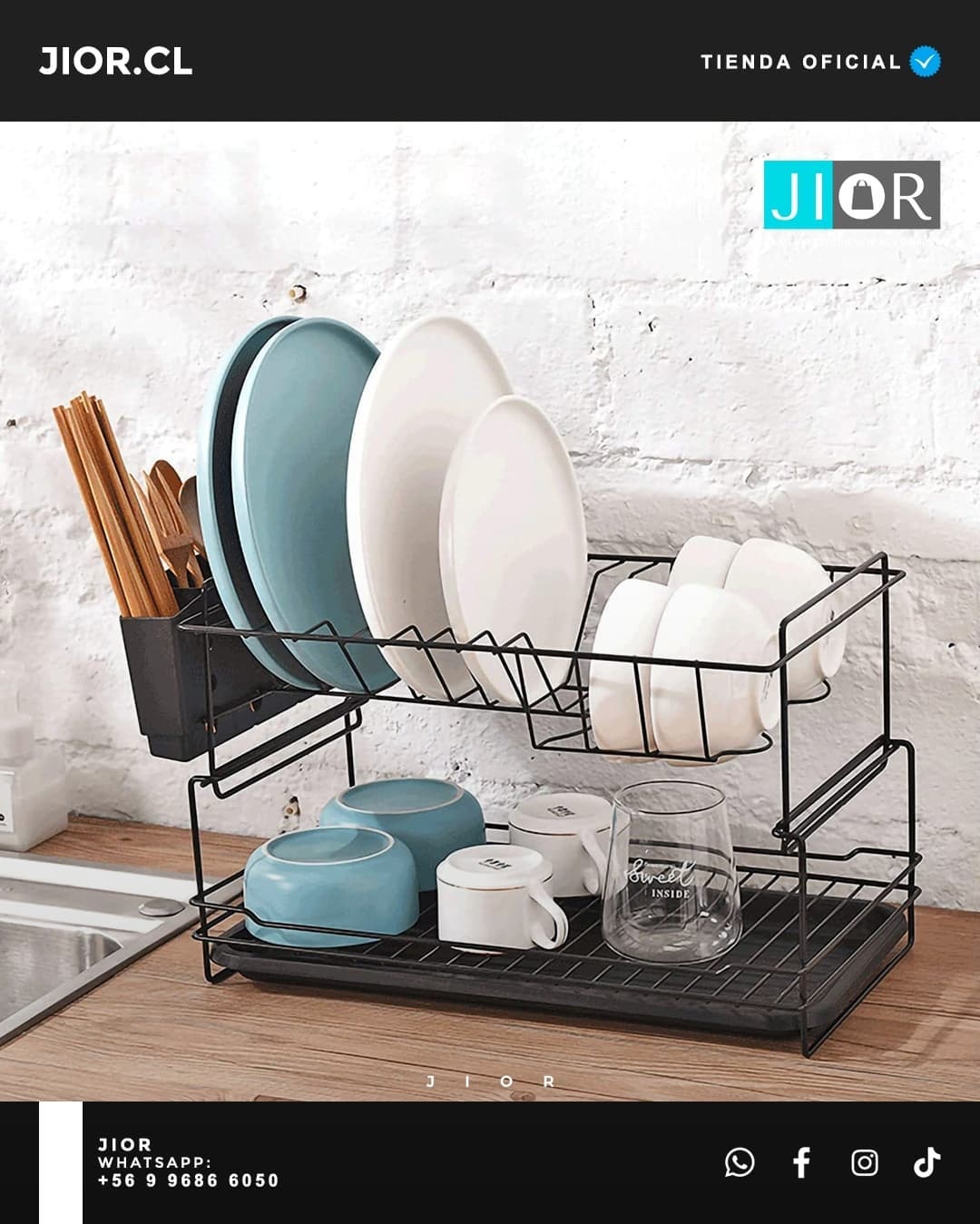 Jior - • Escurridor de platos 🏷️ • Precio: 17.990$ •... | Facebook