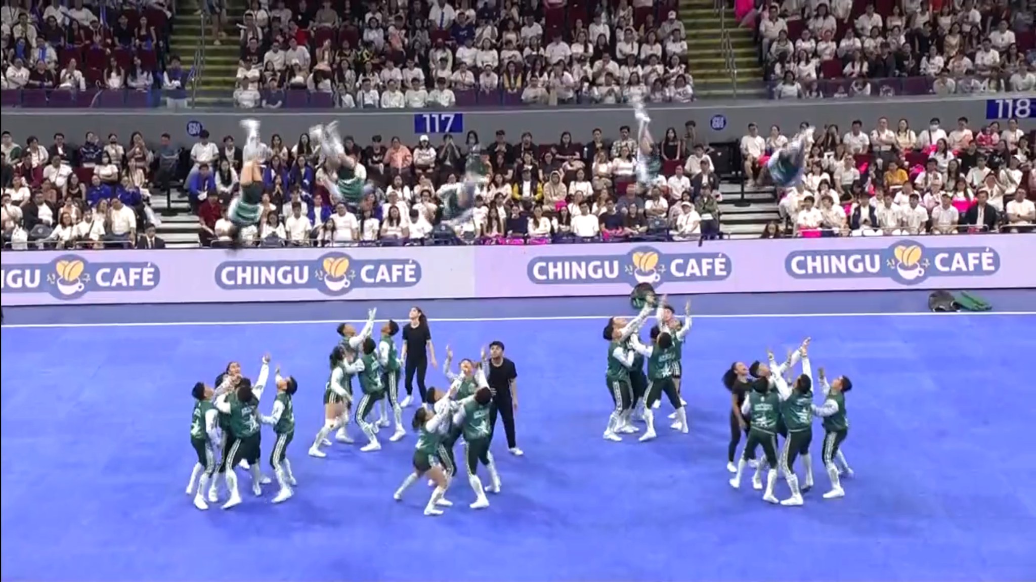 Philippine - ALL IN WITH ANIMO 💚 The DLSU Animo Squad impressed fans at ...