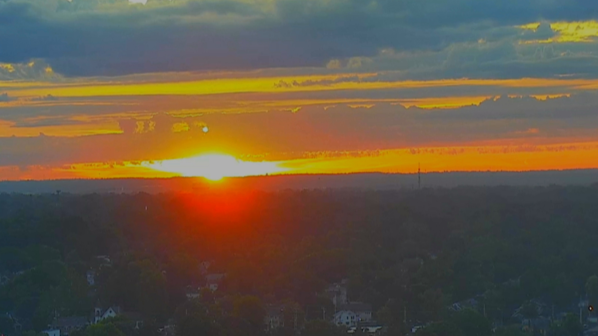 Joe - Sun is up on this crisp morning! Still on our way to the 70s ...