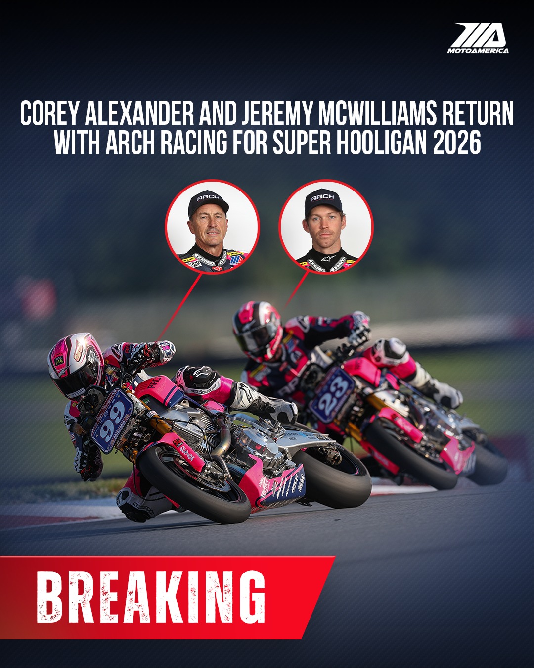 MotoAmerica - ARCH Racing is back. 🔥 The team announced... | Facebook