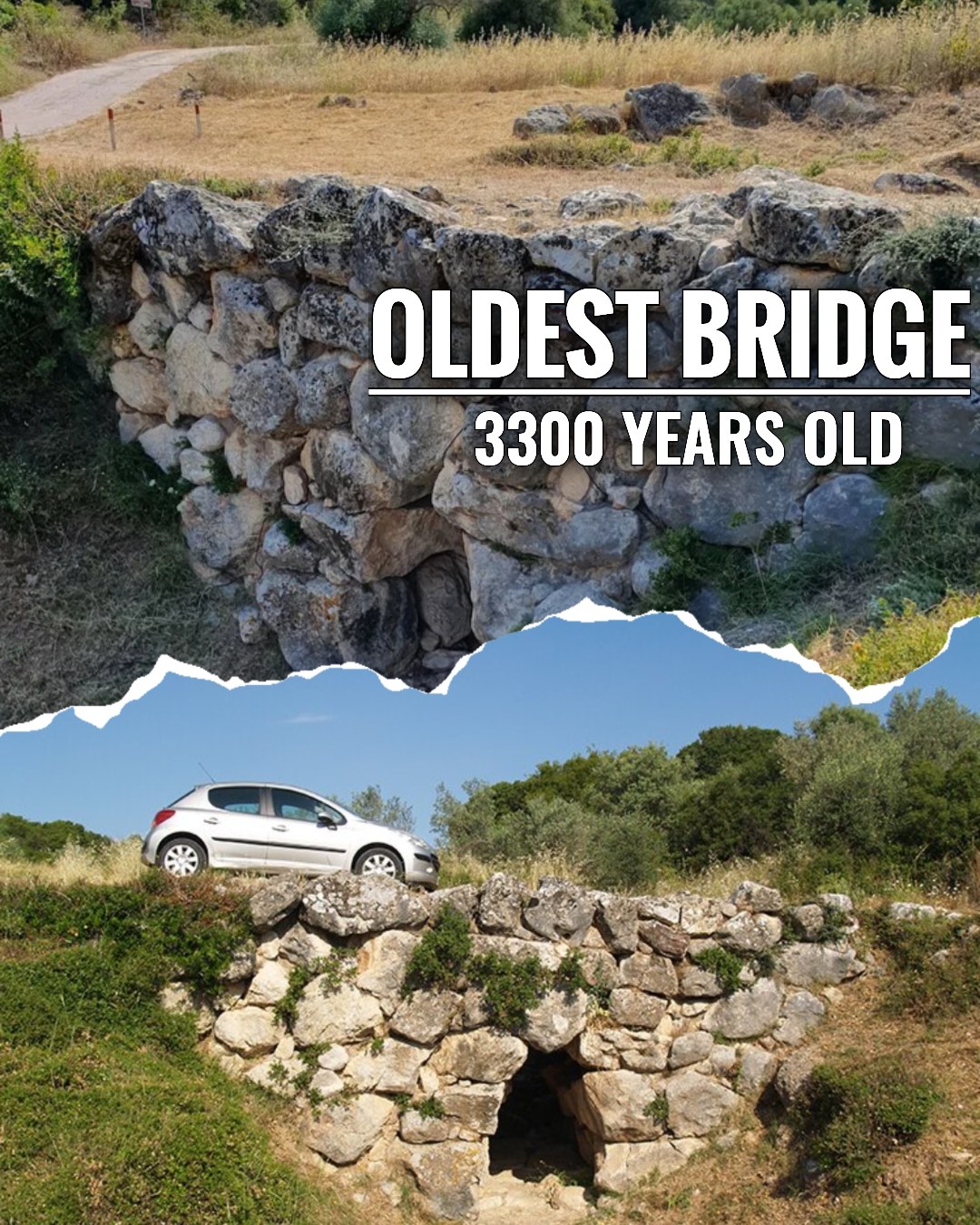 Historya - Pinakalumang tulay sa mundo The Arkadiko Bridge was built ...