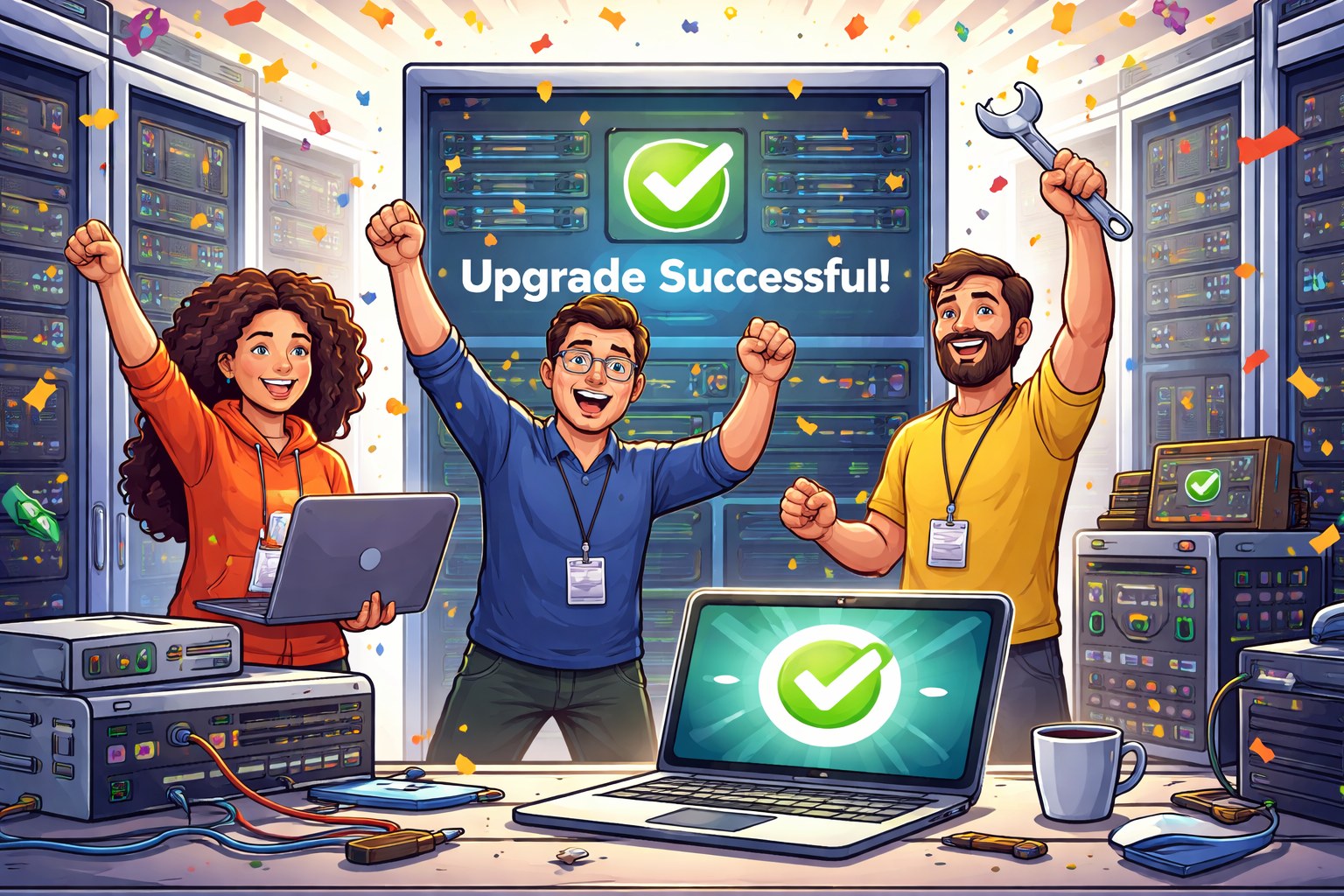 Mia - UPDATE: The server and database upgrades have been completed ...