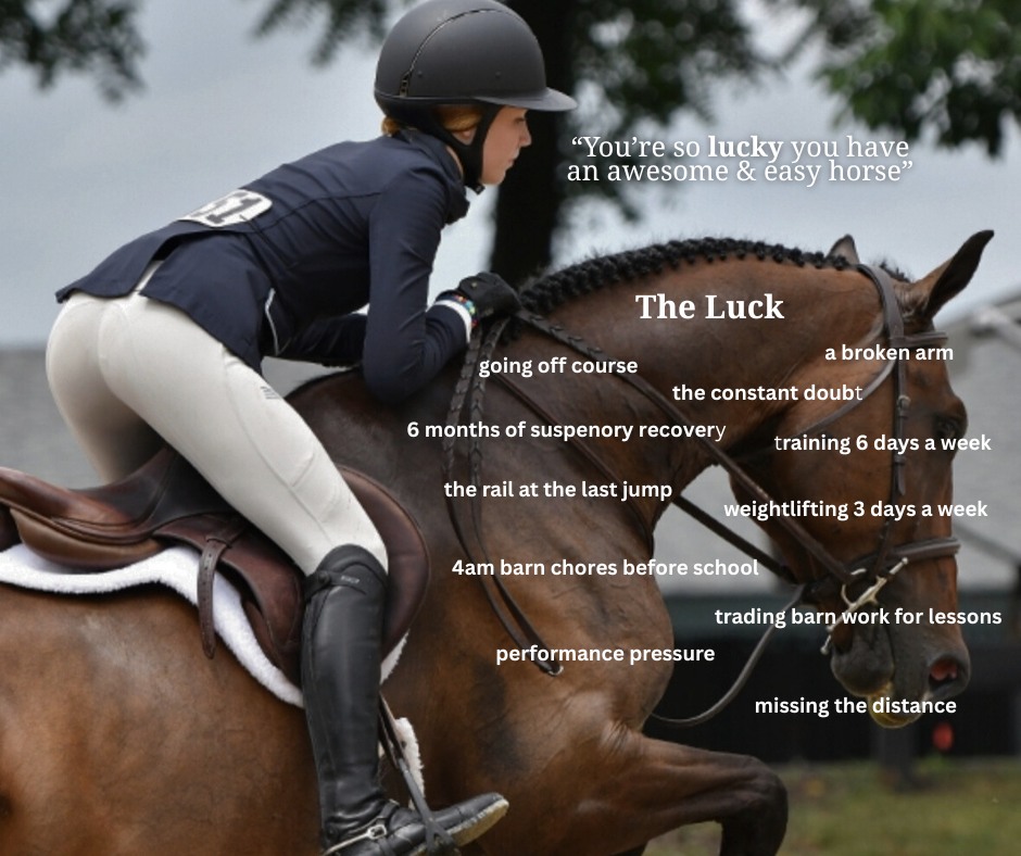 Vitalize - Luck has nothing to do with it. To the ones who put in the ...
