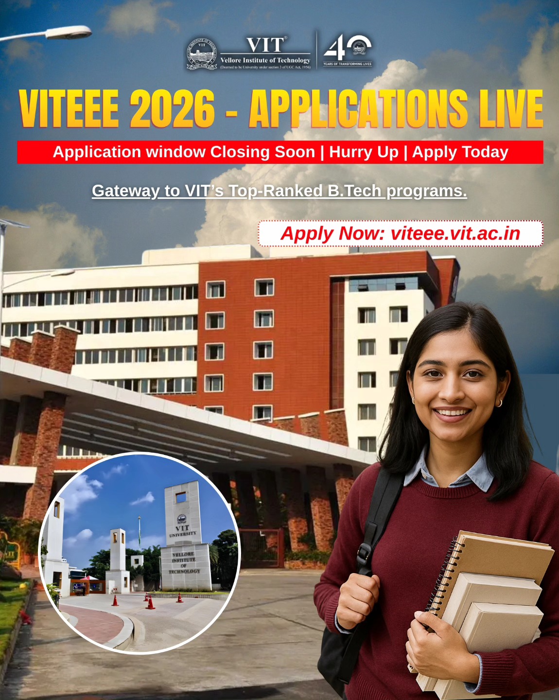 SelfStudys - VITEEE 2026 applications are now live! 🎓🚀 Apply for VIT’s ...