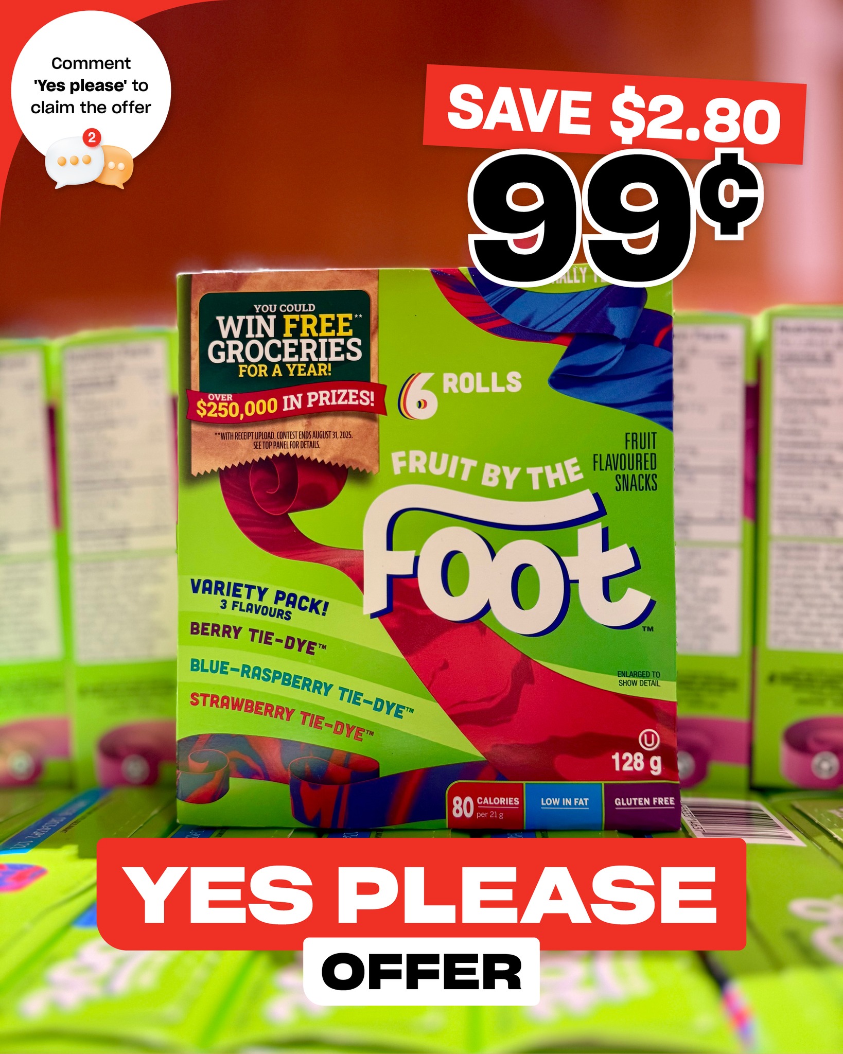 Loblaws - 🍓🎉 YES PLEASE OFFER · SAVE $2.80 · 6 ROLLS FRUIT... | Facebook