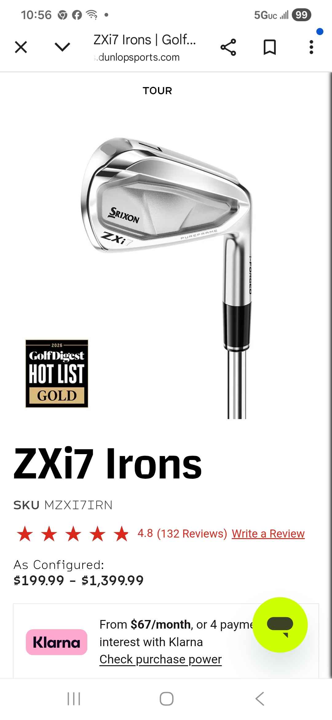 Srixon ZXi4 rebuild using Mitsubishi MMT 105 TX shafts and Dri-Tac