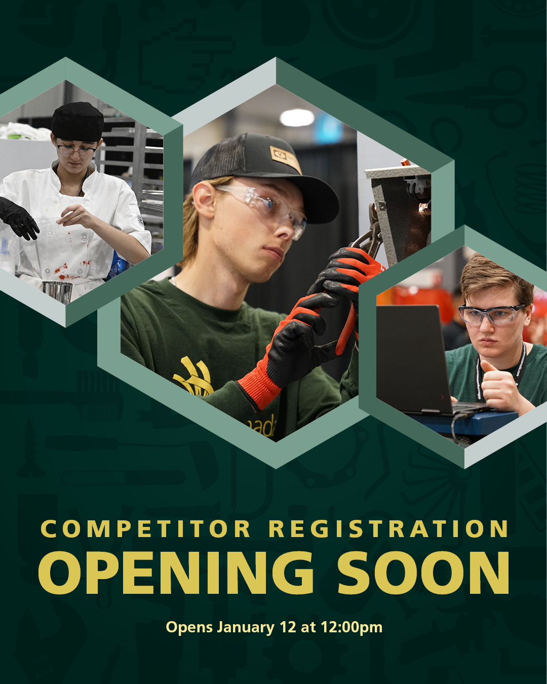 Skills - Mark your calendar, competitor registration for SCSPC Regina ...