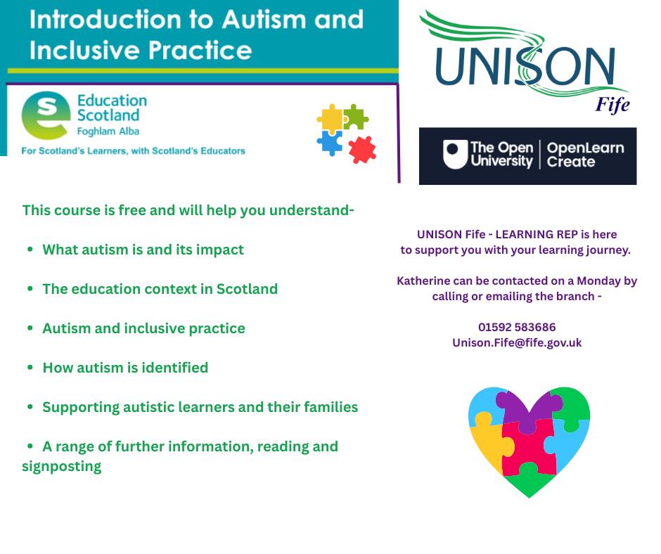 Our learning rep is highlighting lots... - UNISON Fife Branch | Facebook