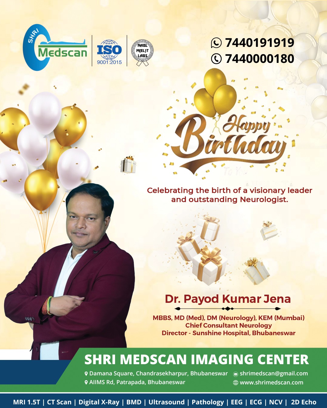 SHRI - Honouring the birth of Dr. Payod Kumar Jena, an outstanding ...
