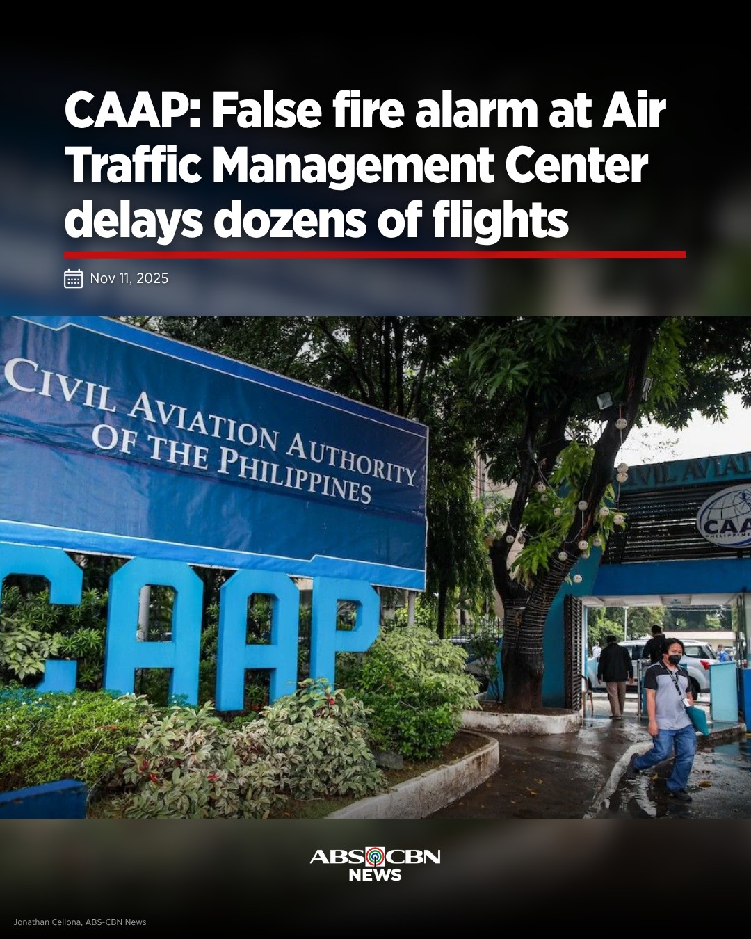 ABS-CBN - Iniimbestigahan na ang false fire alarm sa Air Traffic ...