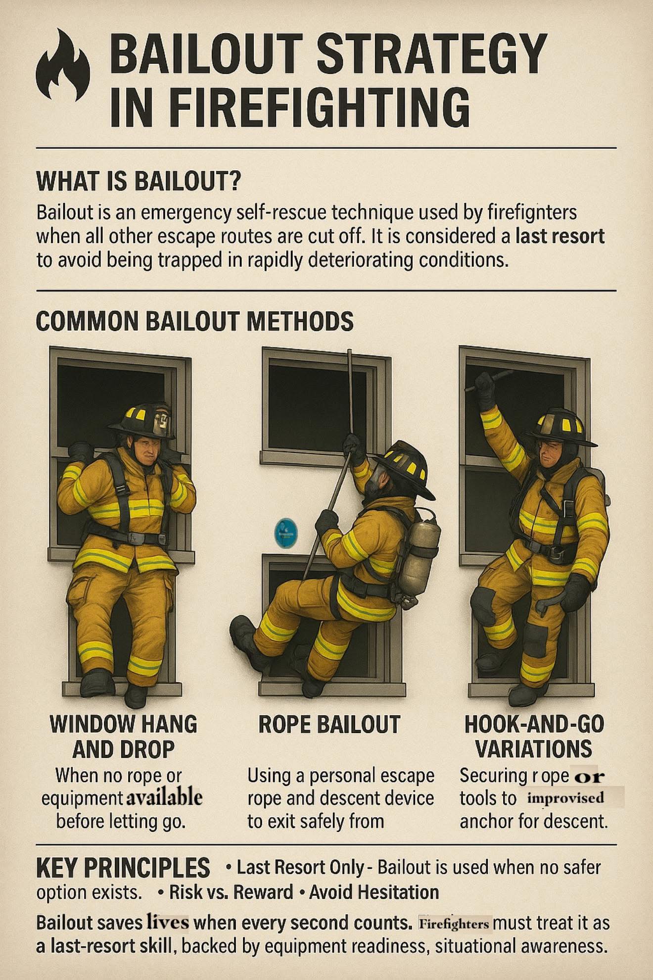 Foster - 🚒🔥 Bailout Strategy Firefighting isn’t just about attacking ...