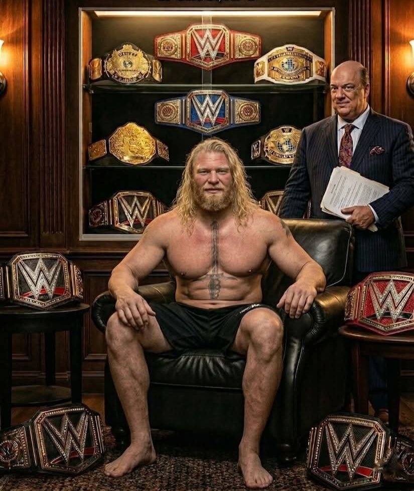 2002 ➡️ 2026 💔 Paul Heyman & Brock Lesnar… a legendary journey