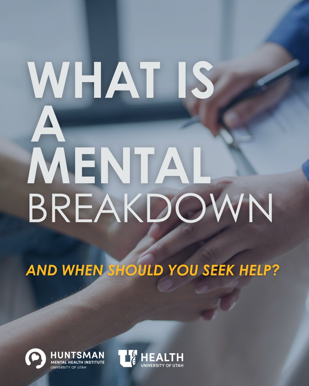 Huntsman - A mental breakdown isn’t an official medical diagnosis, but ...