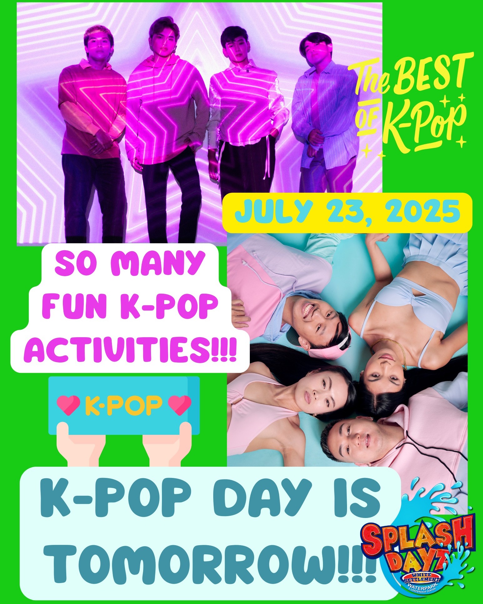 Join us Saturday, August 29th, 2026 from 7:30PM–11PM for K-POP
