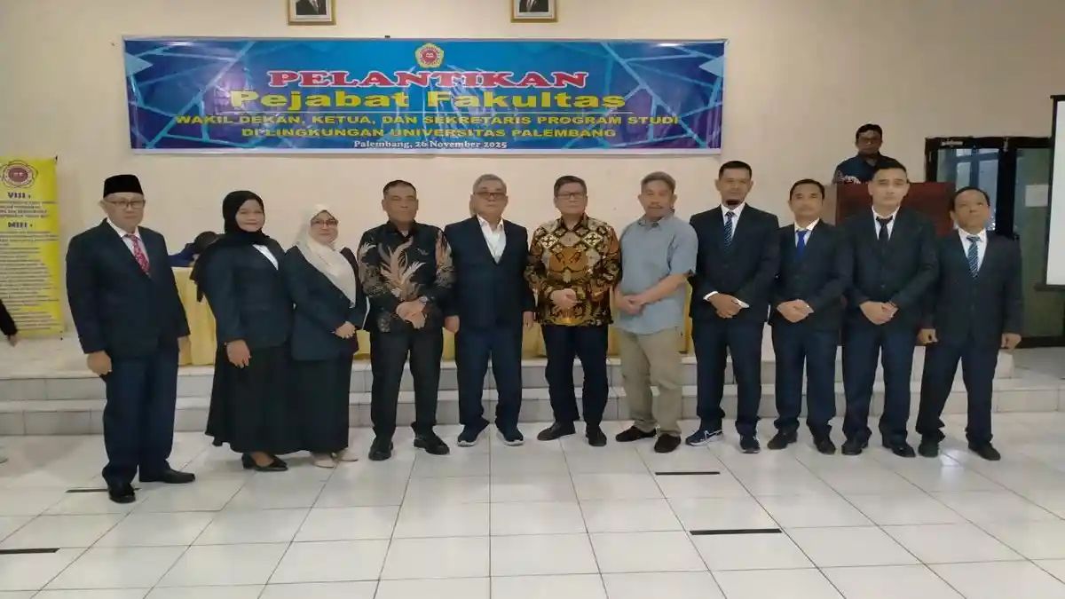 Fakultas - Universitas Palembang (Unpal) resmi melantik sejumlah ...