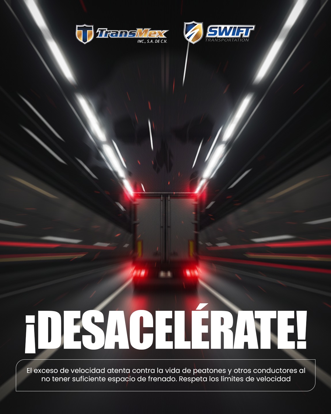 Transmex_Oficial - 🚨¡Sé un conductor responsable! 🚨 Respeta los límites ...