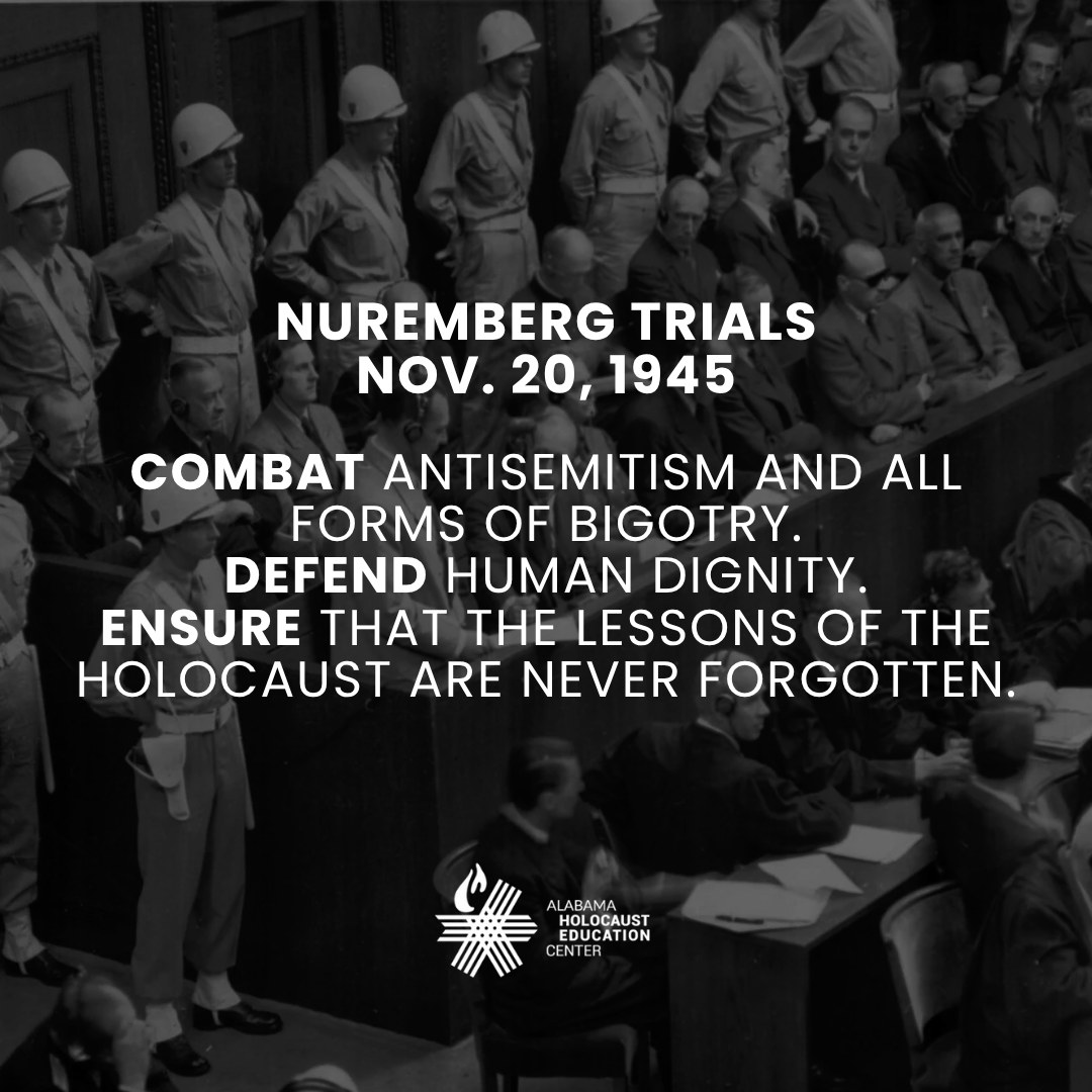 Alabama - Today marks 80 years since the opening of the Nuremberg ...