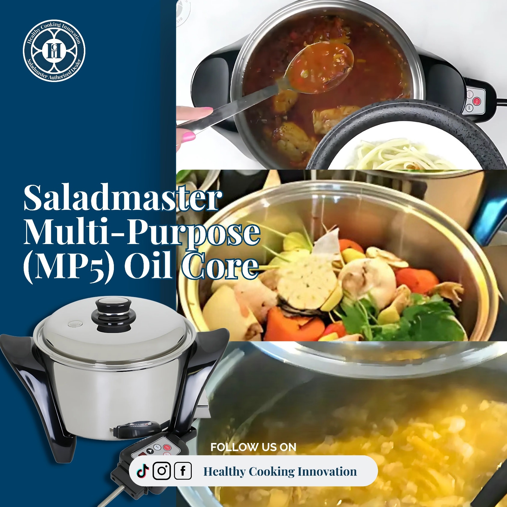 Know Your Saladmaster: EOC vs. MP5 🔥 Both are electric. Both