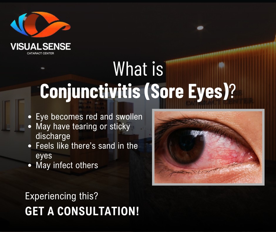 Visual - 👁️ Red, watery, or itchy eyes? It could be Conjunctivitis ...