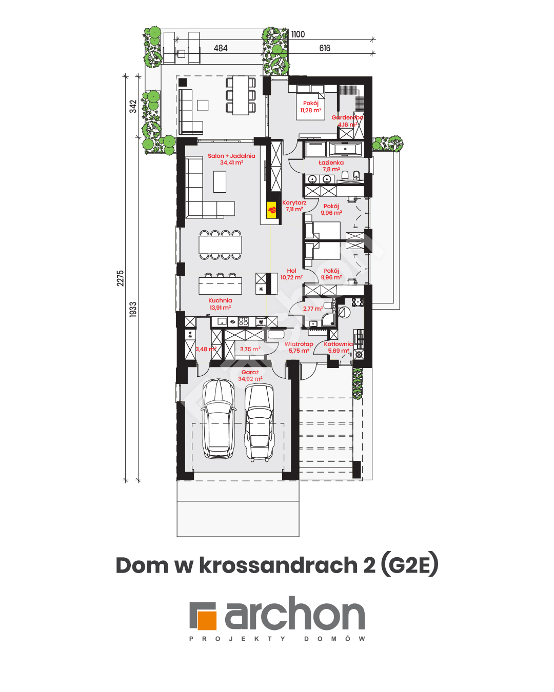 ARCHON+ Projekty Domów - ⭐POLECAMY ⭐ Dom w ambrozjach bit.ly/dom-w ...