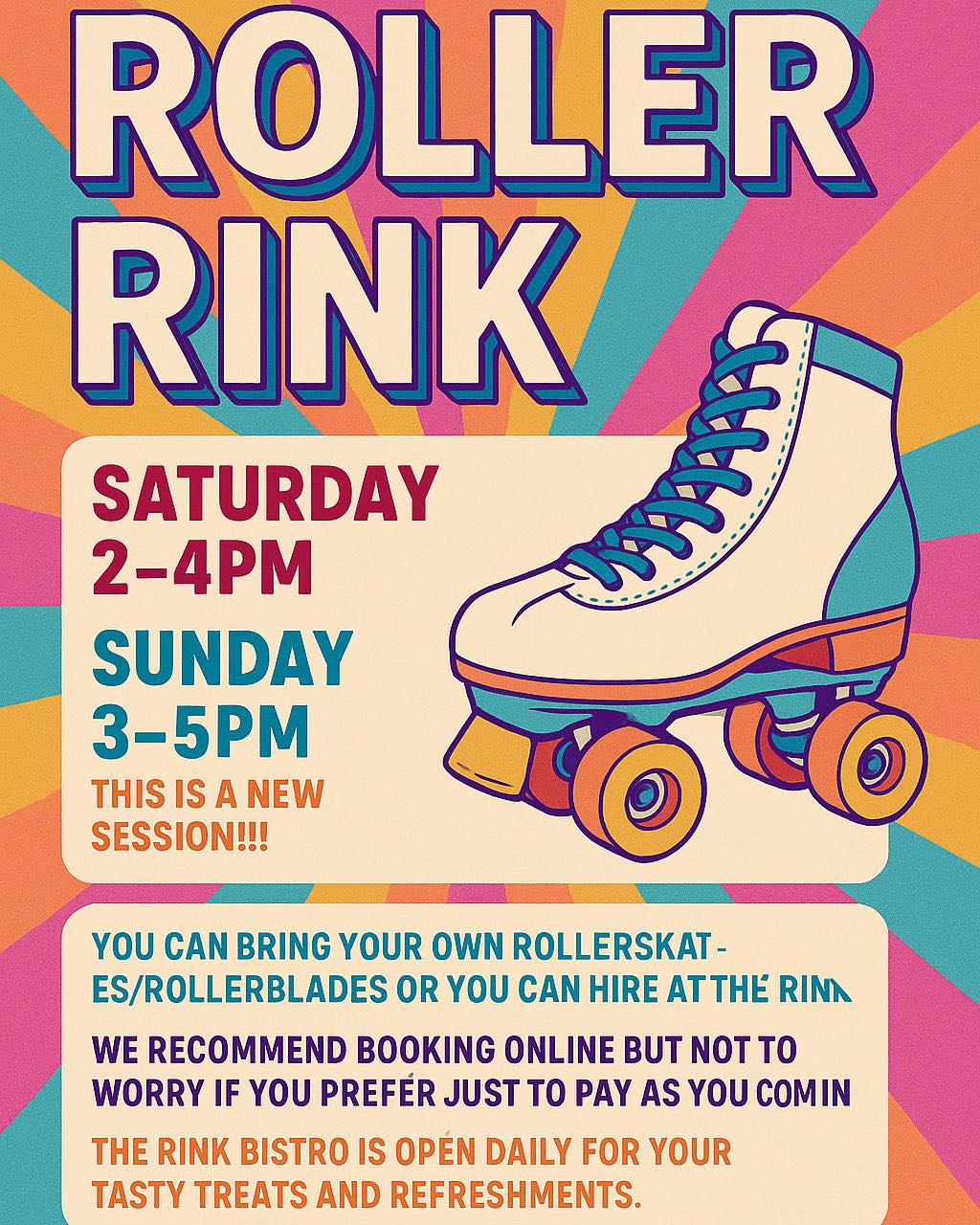 Border Ice Rink - We have two rollerrink sessions this... | Facebook