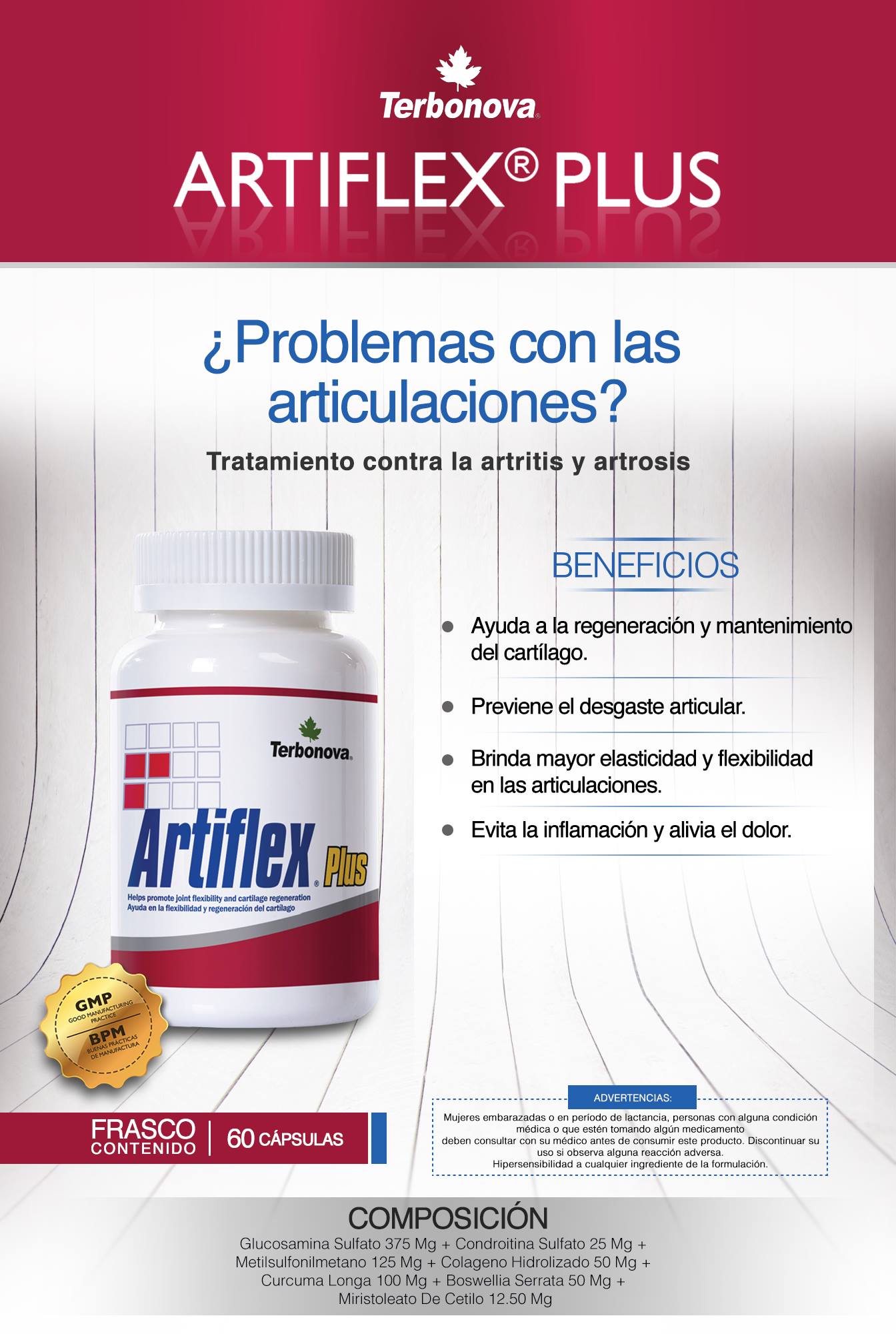 Terbonova Bolivia - #ARTIFLEXPLUS tiene como componentes principales ...