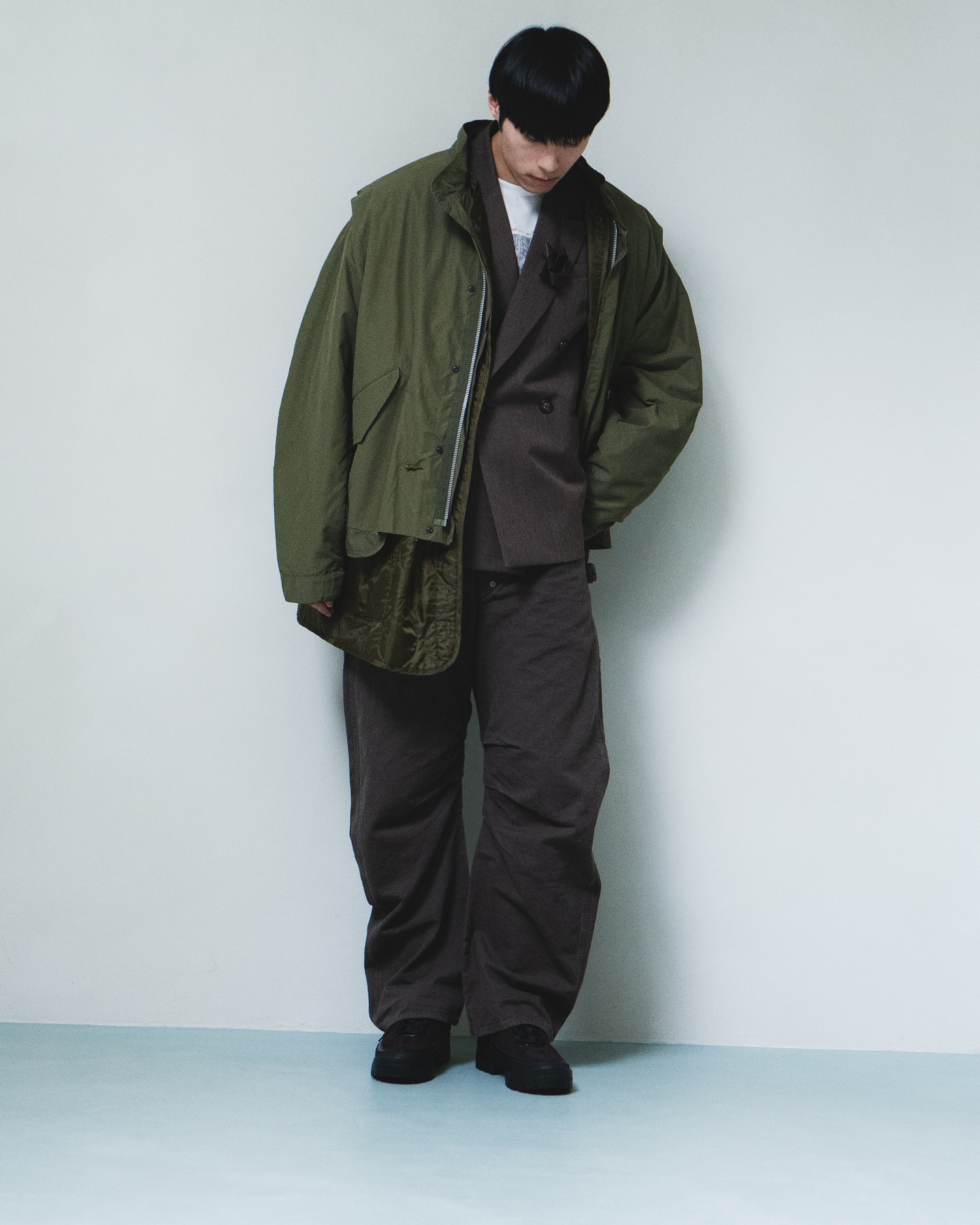Breaking rules, keeping balance. Styling item 1. YOKE CONNECTED 