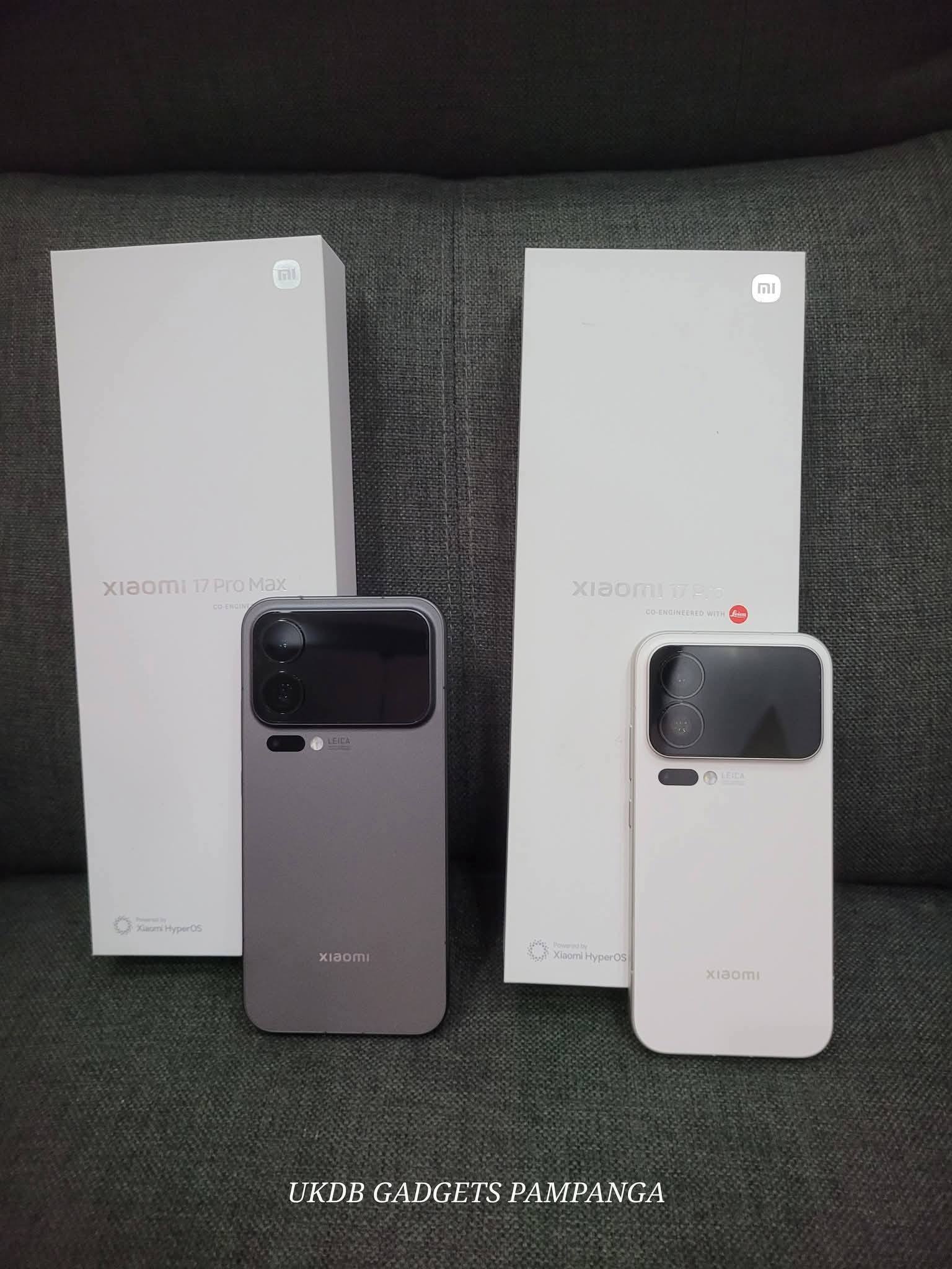 Xiaomi 17 pro max Preowned 12GB /512GB (white only) 100BH Php 