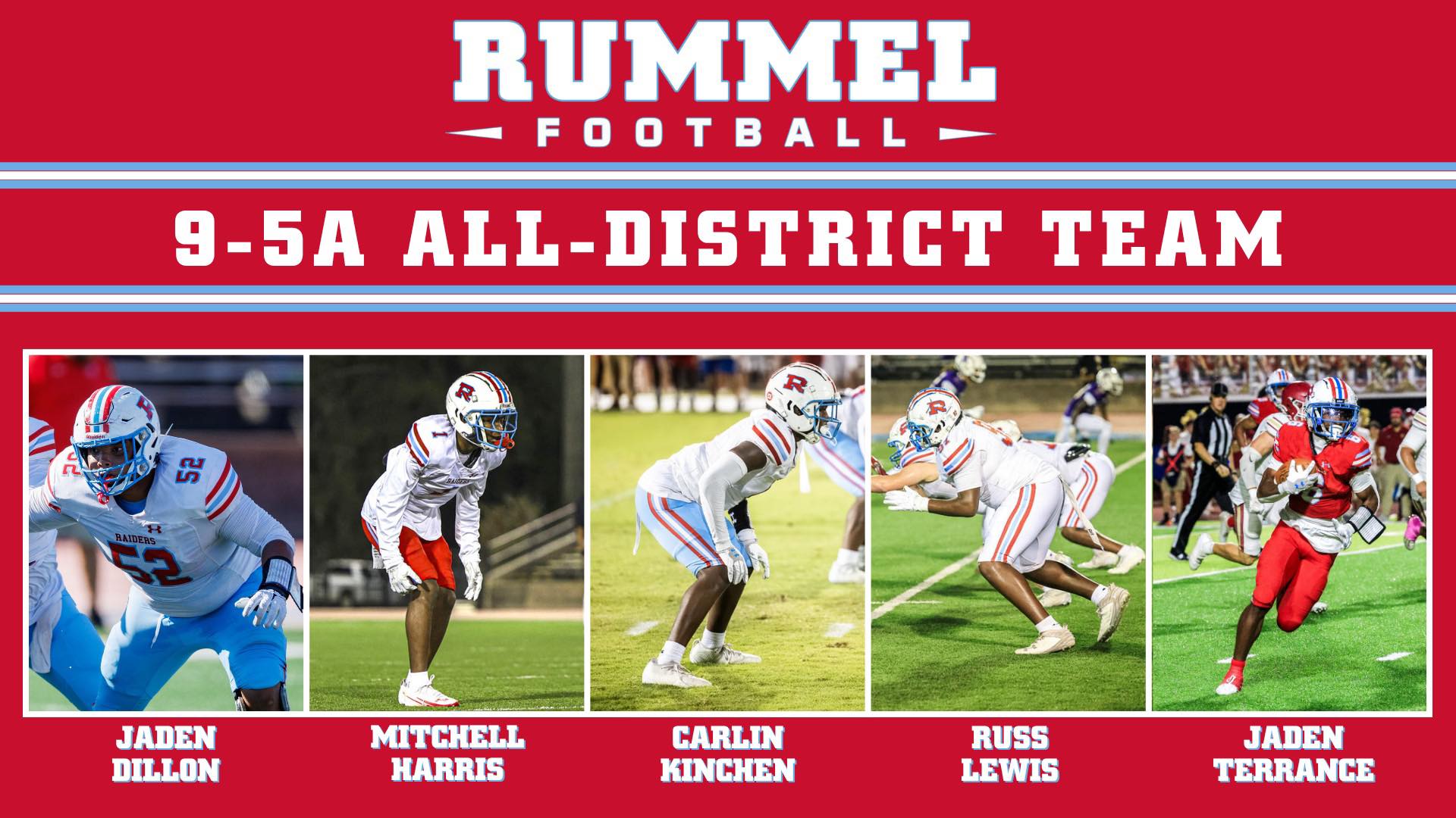 Archbishop - 🏈 🎉 Congratulations to our 5 Raiders who were named to the ...