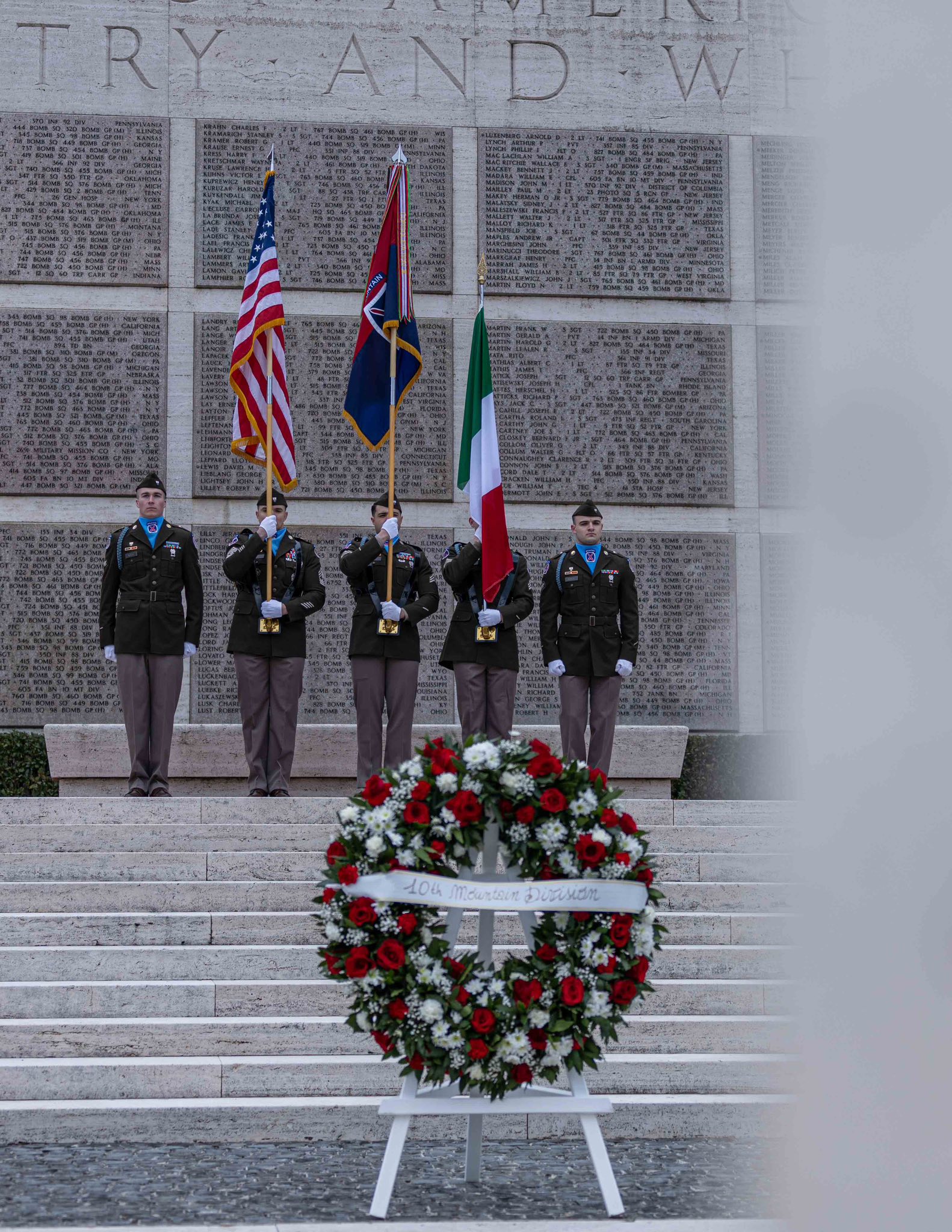 2nd - LTC Chung and CSM Gilmer congratulate the most recent group of ...