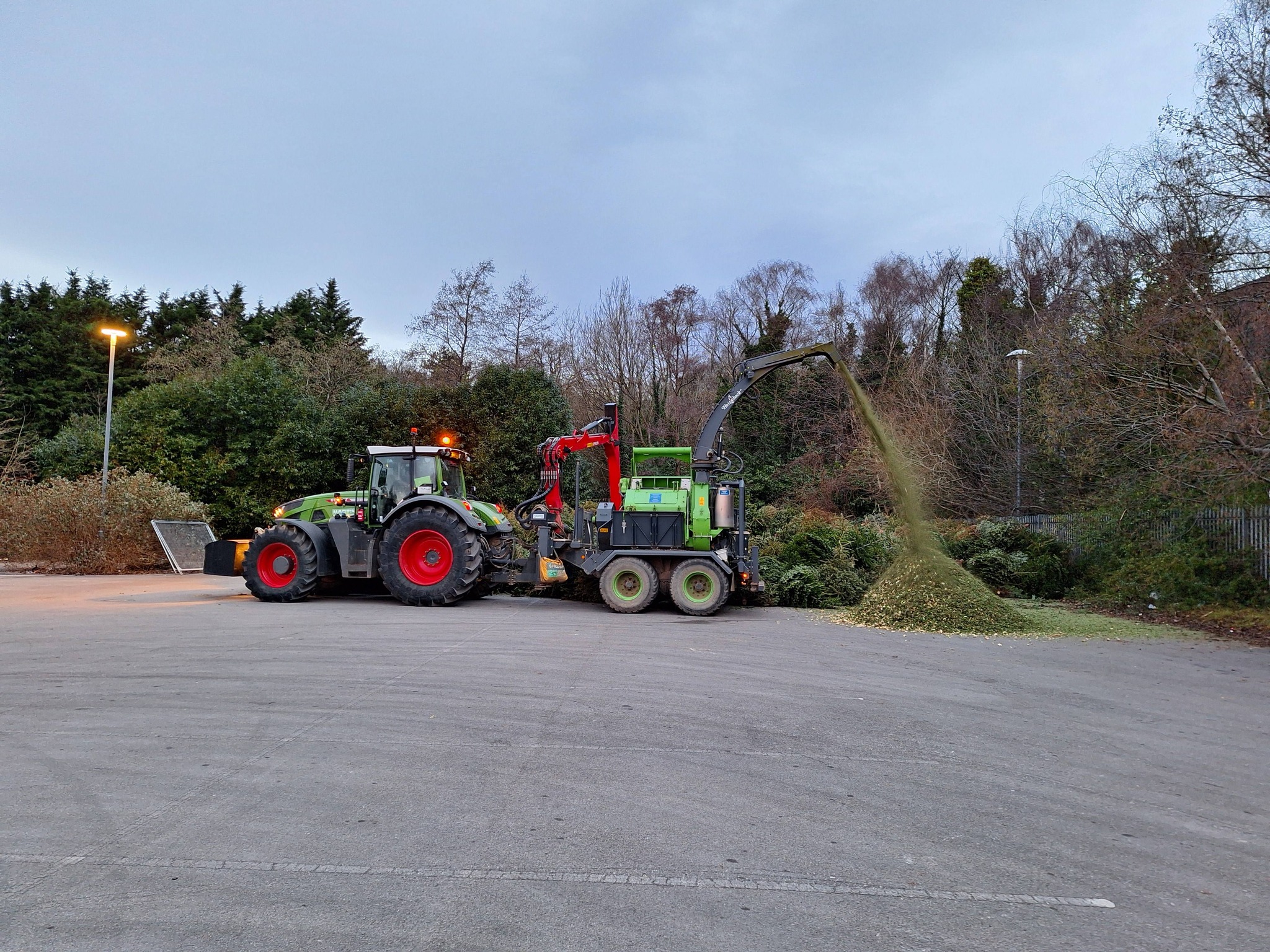 Christmas tree collection for the Sheffield Children's Hospital Charity ...