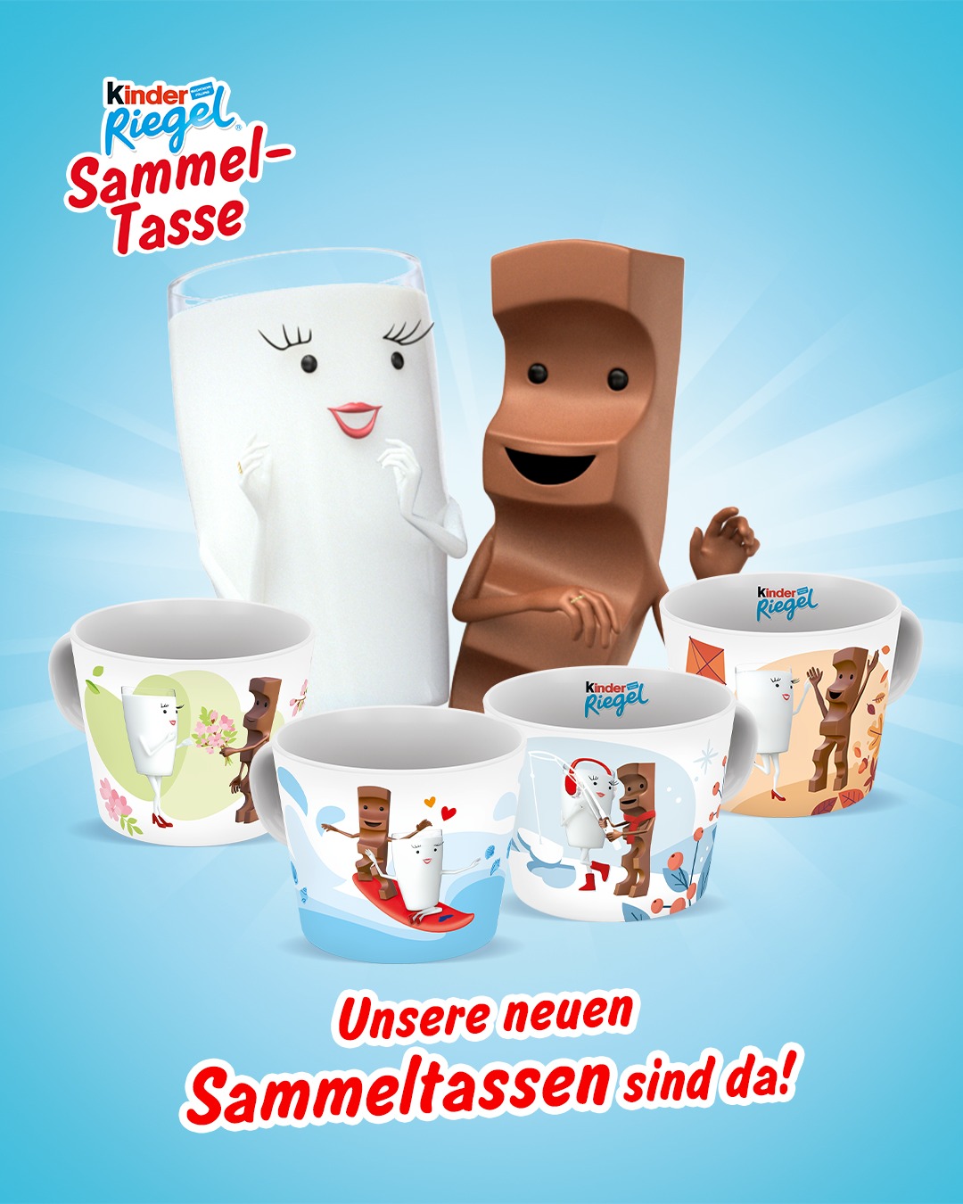 kinder Riegel - Sie sind zurück 😍 Mit unseren neuen... | Facebook