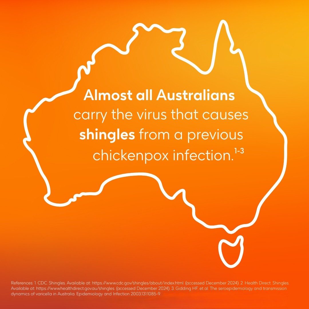 Sonia - SHINGLES AWARENESS Almost all Australians have had chickenpox ...