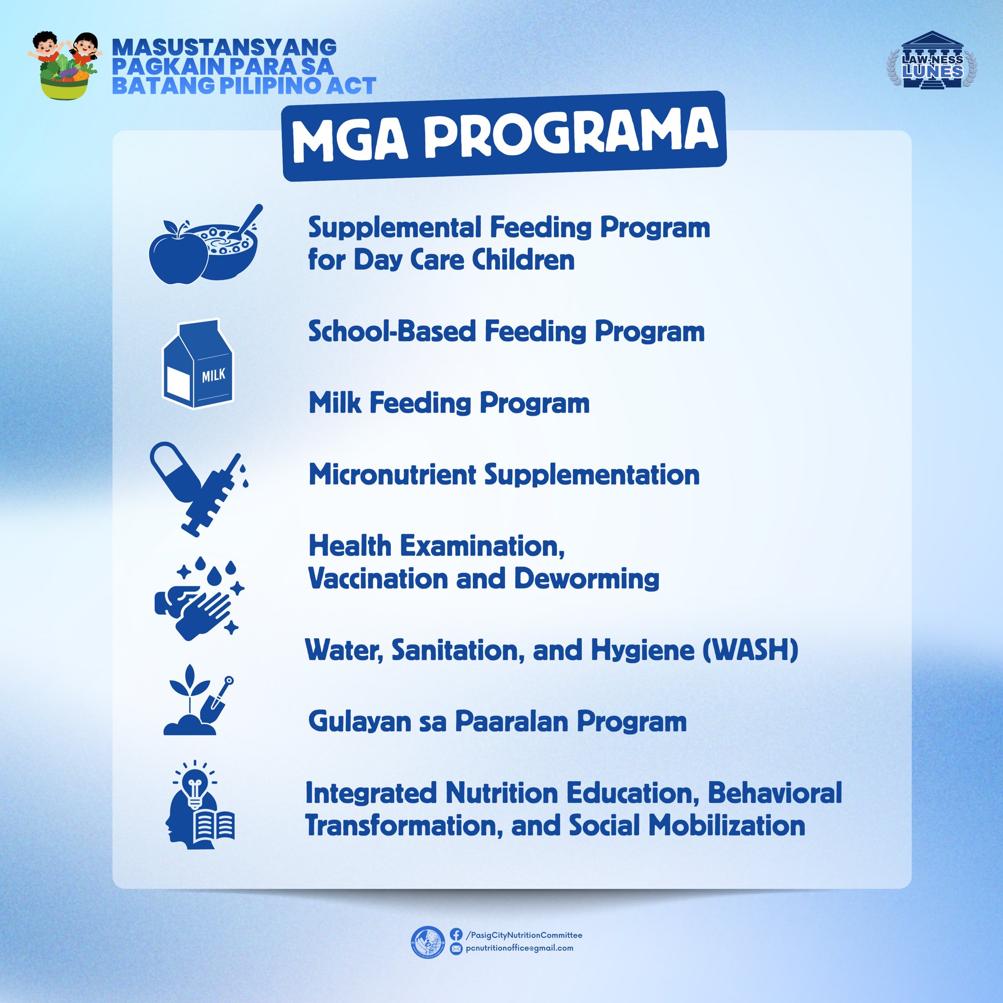 Pasig City Nutrition... - Pasig City Nutrition Committee