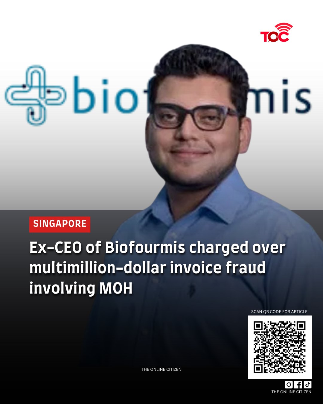 Former Biofourmis CEO Rajput Kuldeep... - The Online Citizen | Facebook