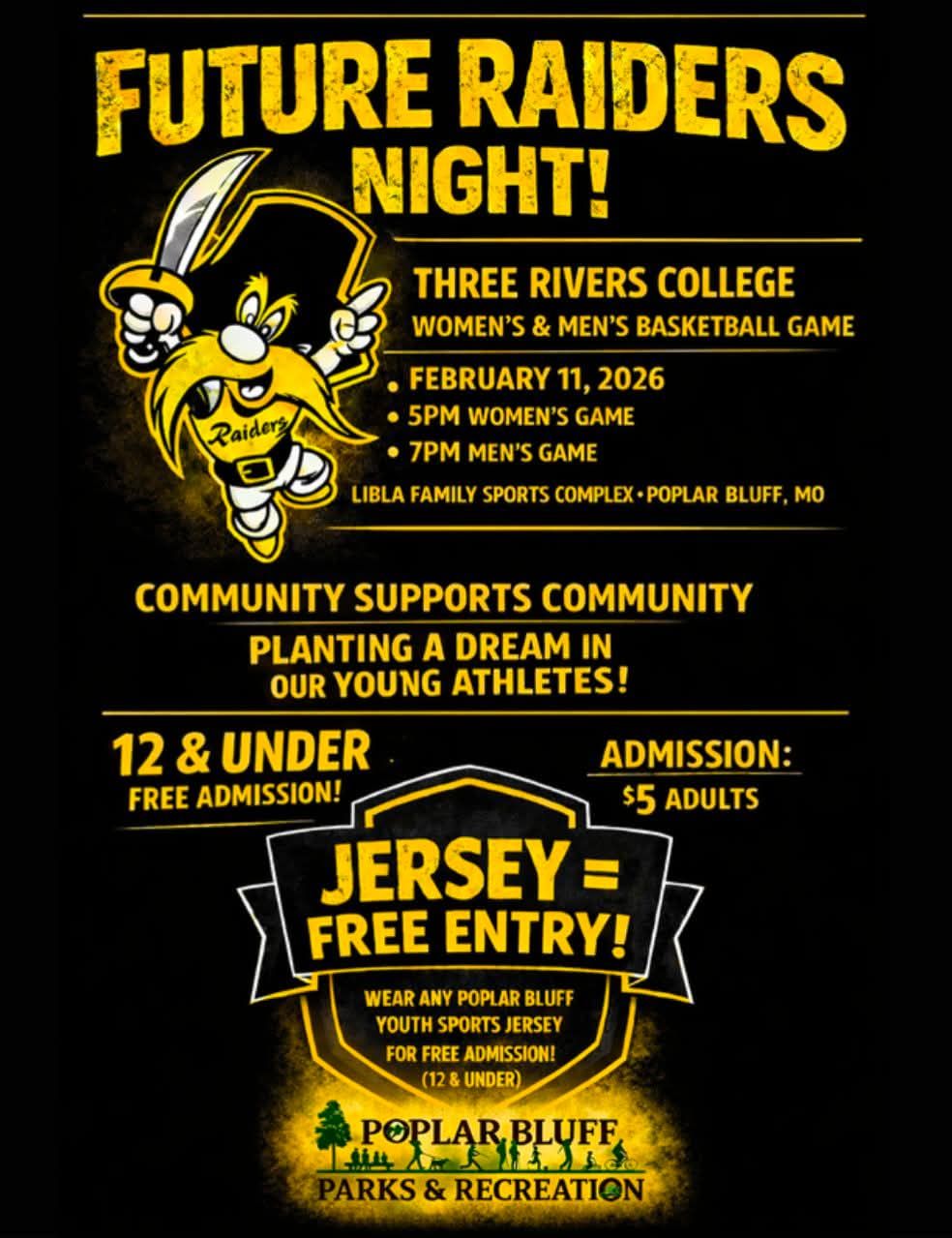 Three Rivers... - Three Rivers College Raiders Athletics