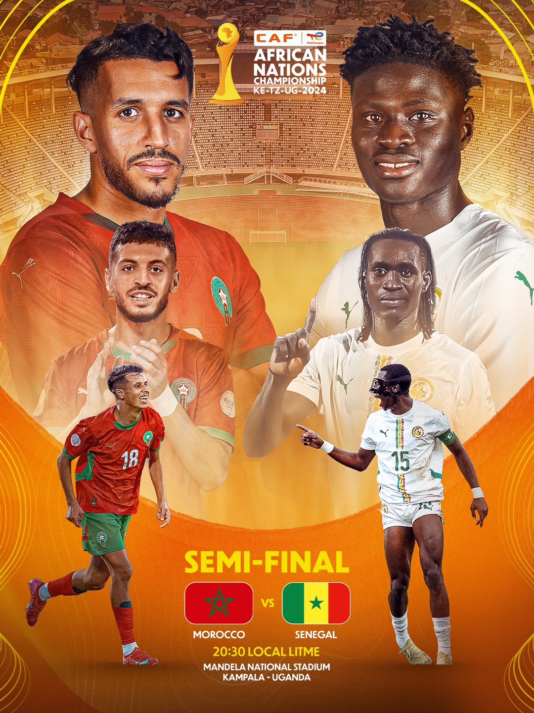 🇲🇦 Morocco 🆚 Senegal... - TotalEnergies Africa Cup of Nations | Facebook
