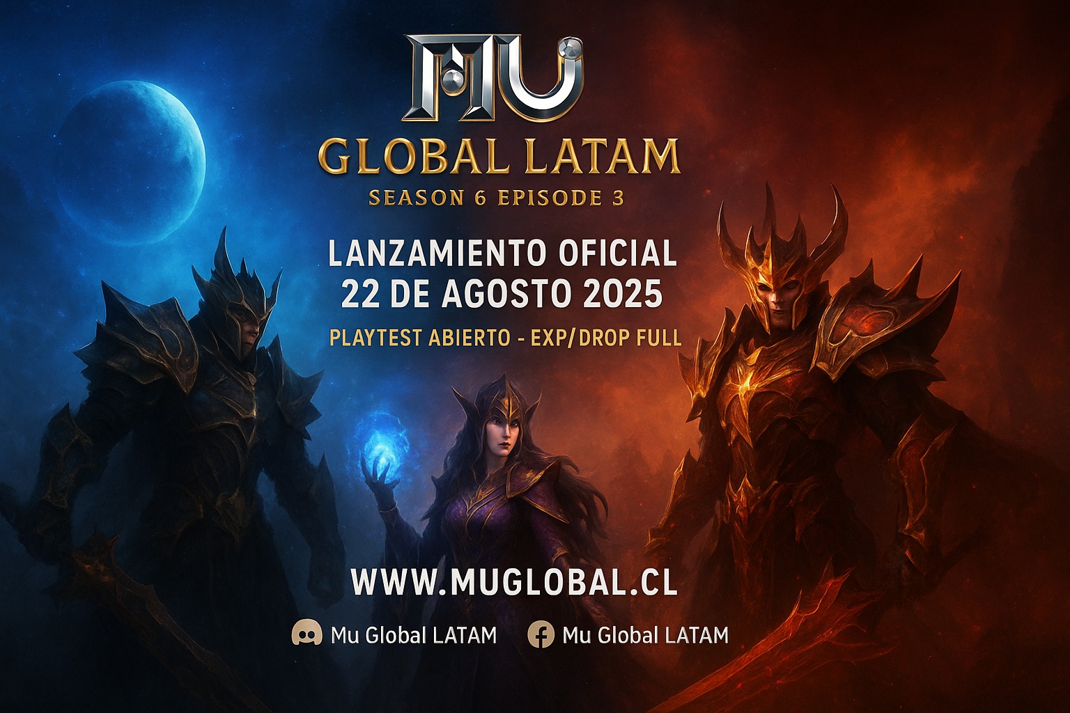 POSTEA TU MU ONLINE 2026 | 🌎🔥 **MU GLOBAL LATAM – LANZAMIENTO OFICIAL ...