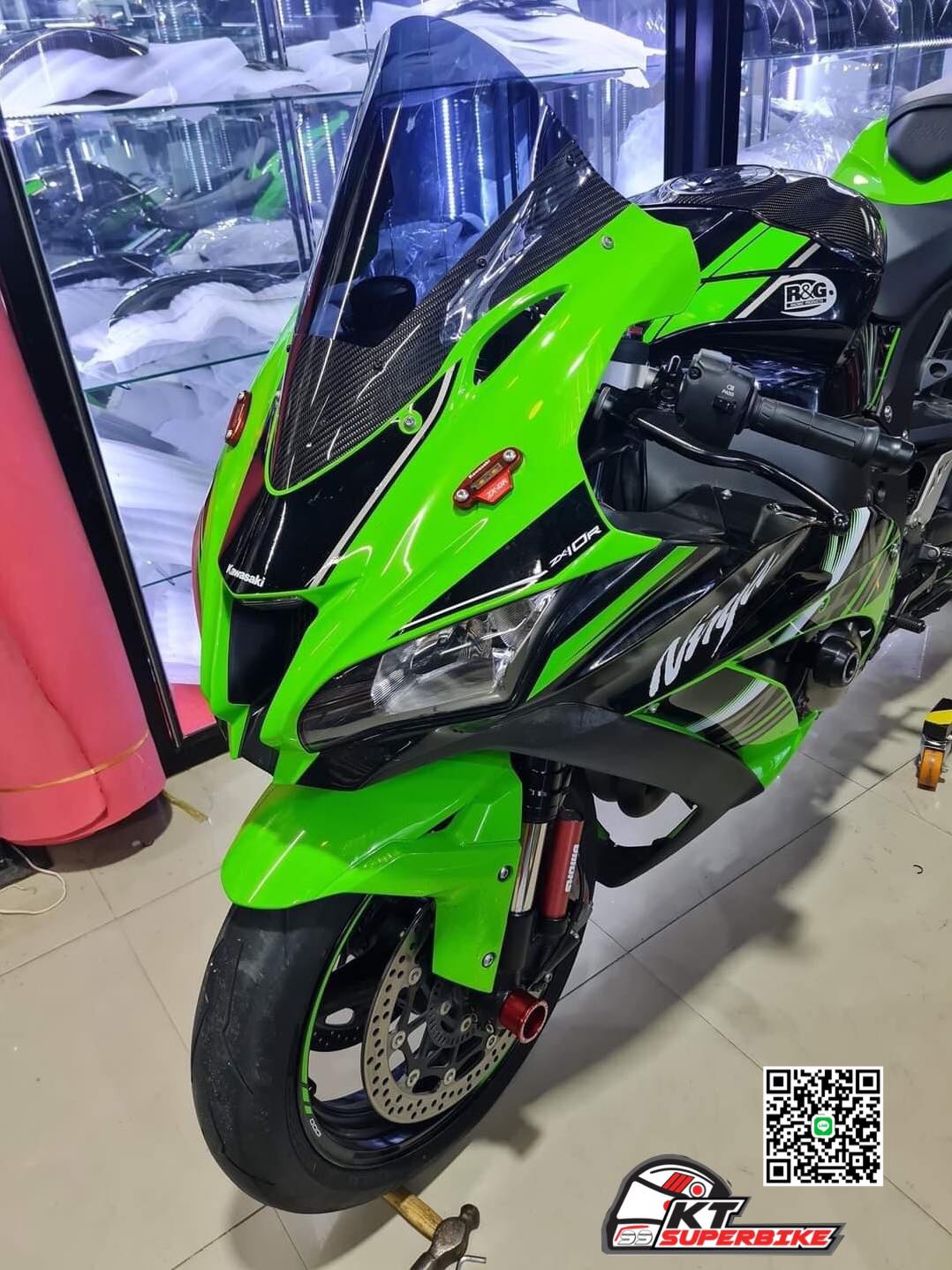 KT-Superbike - รีวิว Zx10r ️ . ชิวหน้าคาร์บอน Zx10r...