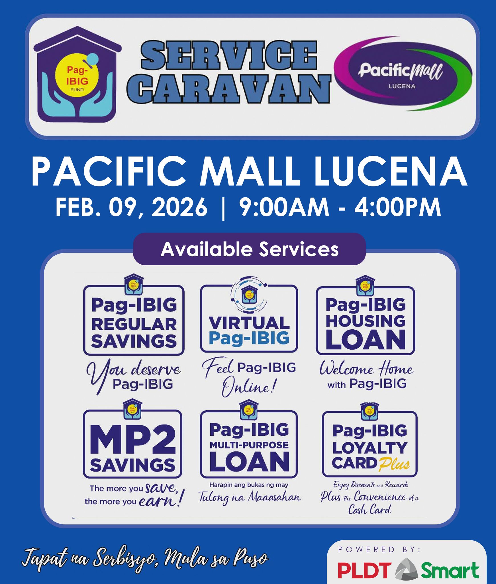 In celebration of FEB-IBIG Month,... - Pacific Mall Lucena | Facebook