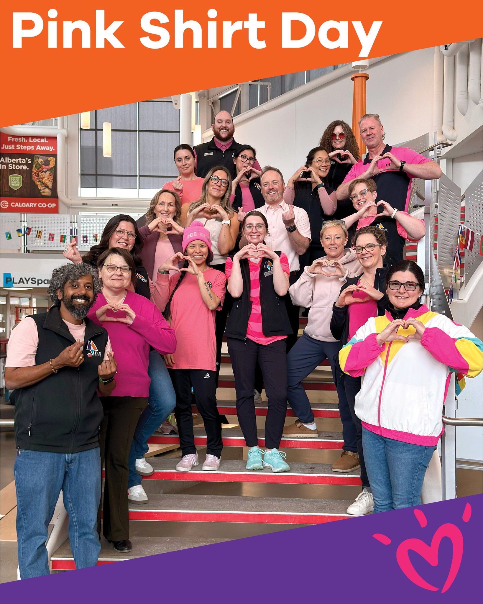 SLS Centre - 👚💖 SLS Centre is going PINK for Pink Shirt... | Facebook