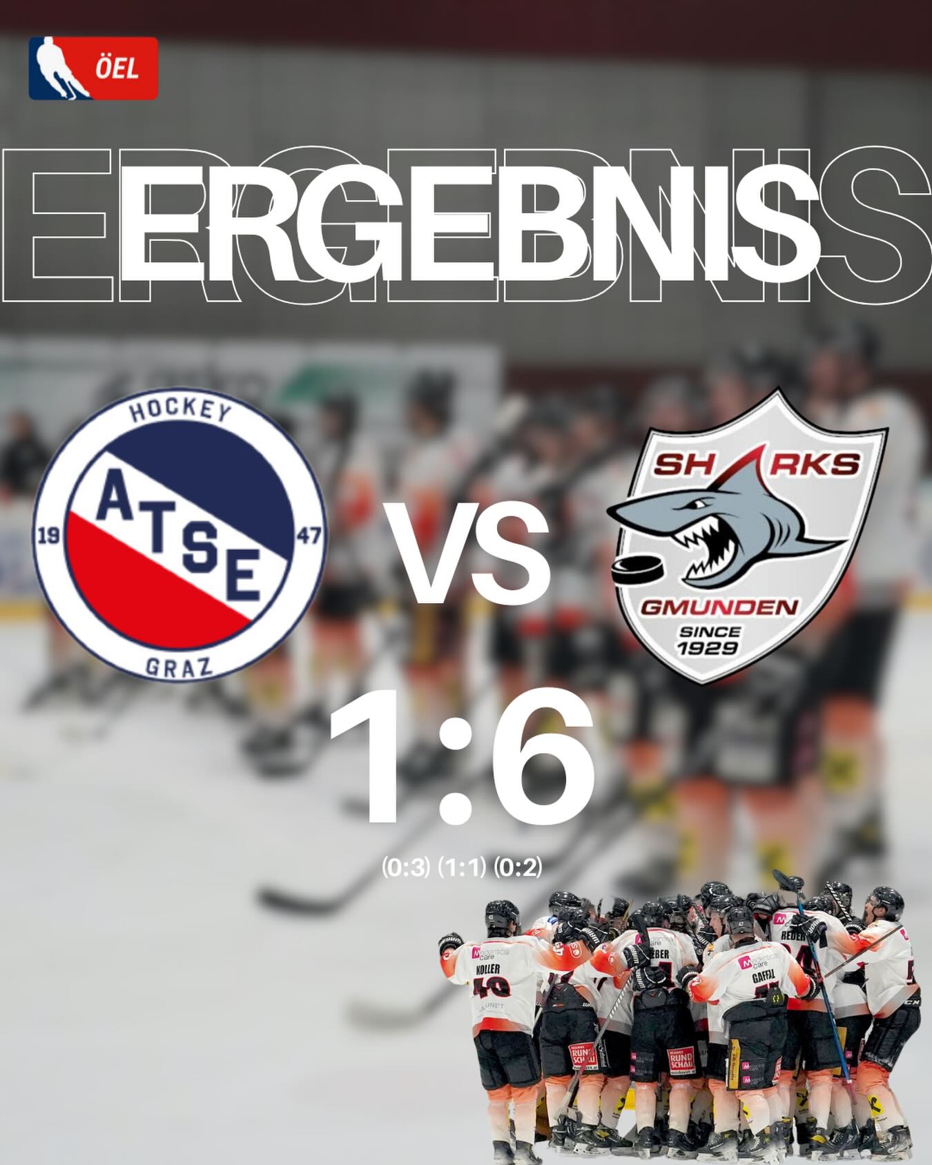 AUSWÄRTSSIEG! 💪🏒 Die CAM4DENT... - Cam4Dent Sharks Gmunden | Facebook