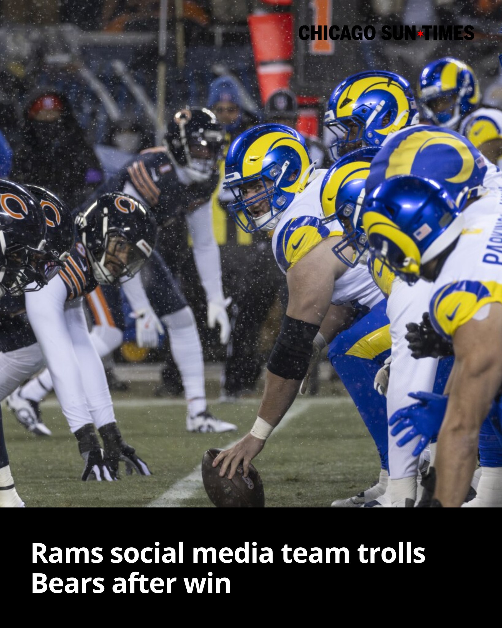 The Rams' official Twitter account... - Chicago Sun-Times | Facebook