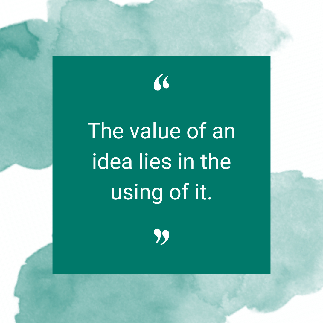 Prêtture - “The value of an idea lies in the using of it.”... | Facebook