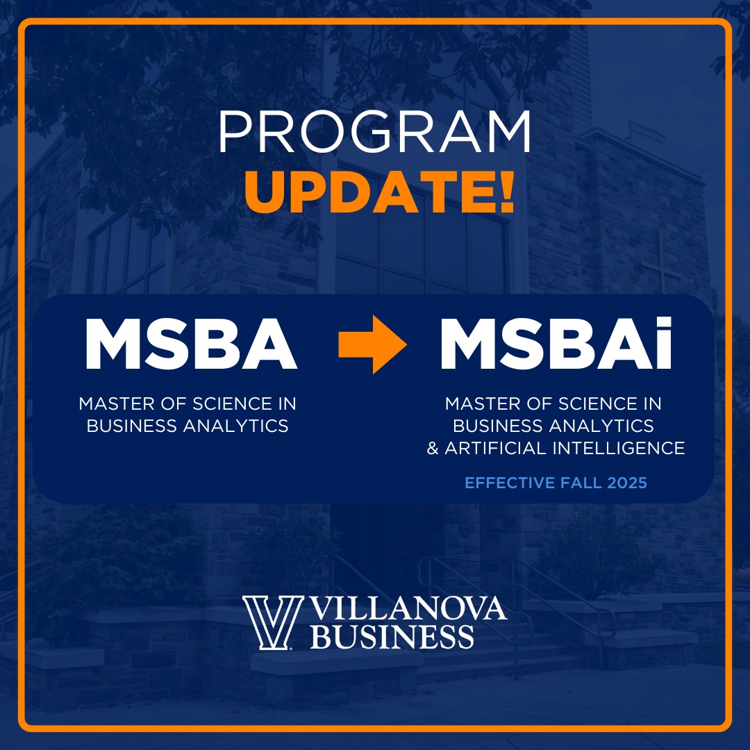 Villanova School of... - Villanova School of Business