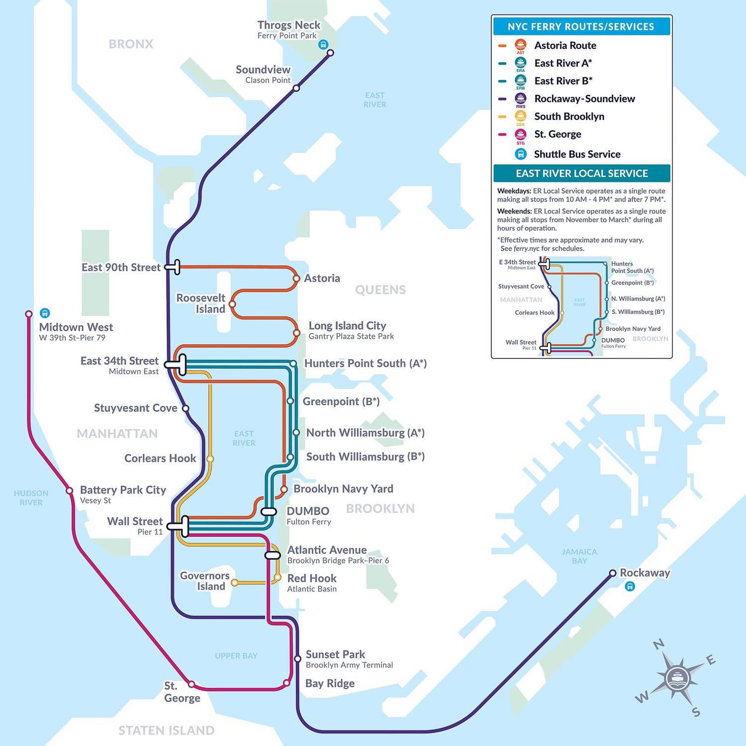 New NYC Ferry routes go in effect... - Long Island, New York | Facebook