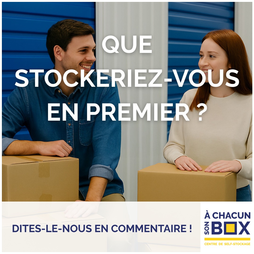 Achacunsonbox - 📦 Que peut-on vraiment stocker dans un box ? Un box de ...