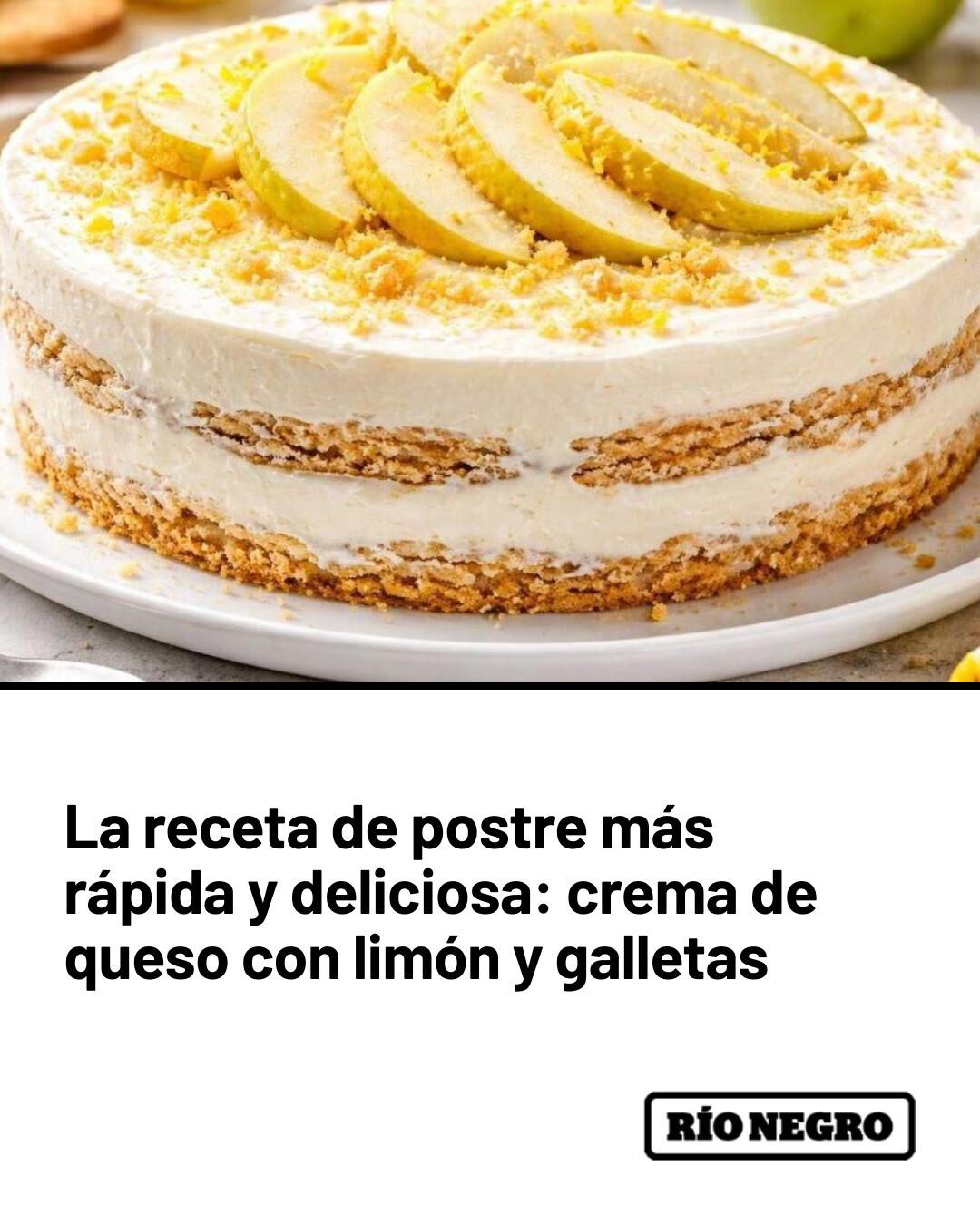 Diario - Esta receta combina sabores cítricos y cremosos en un postre ...